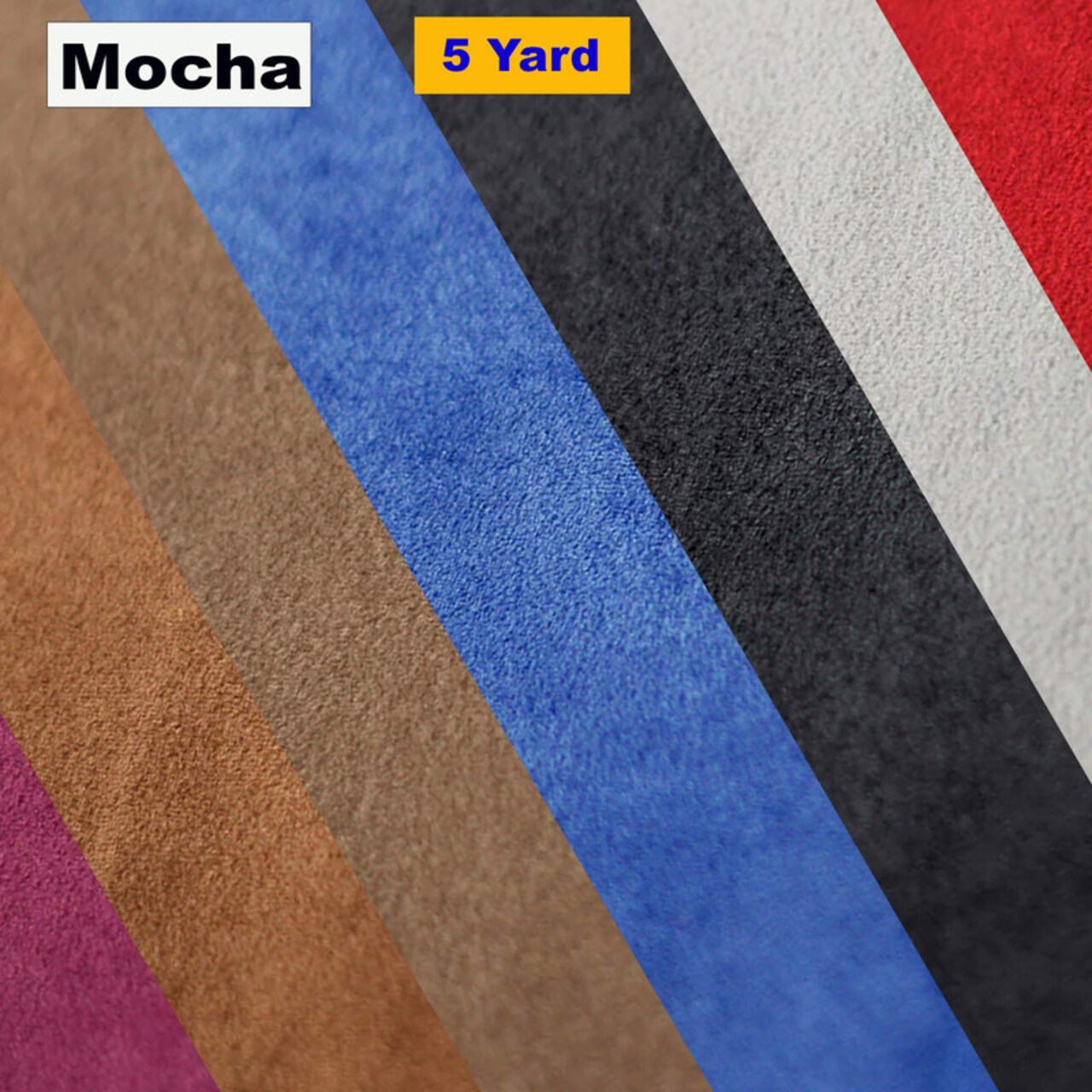 Stretch Suede Fabric Soft & Durable, 4 Way Stretch Polyester Spandex for Apparel & Decor